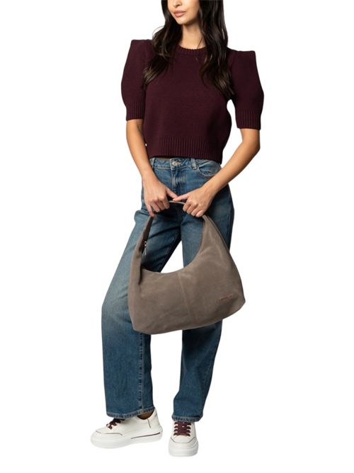 borsa donna chloe in suede avorio scuro Alexander Smith | ABBCCEWL-B182DARK IVORY